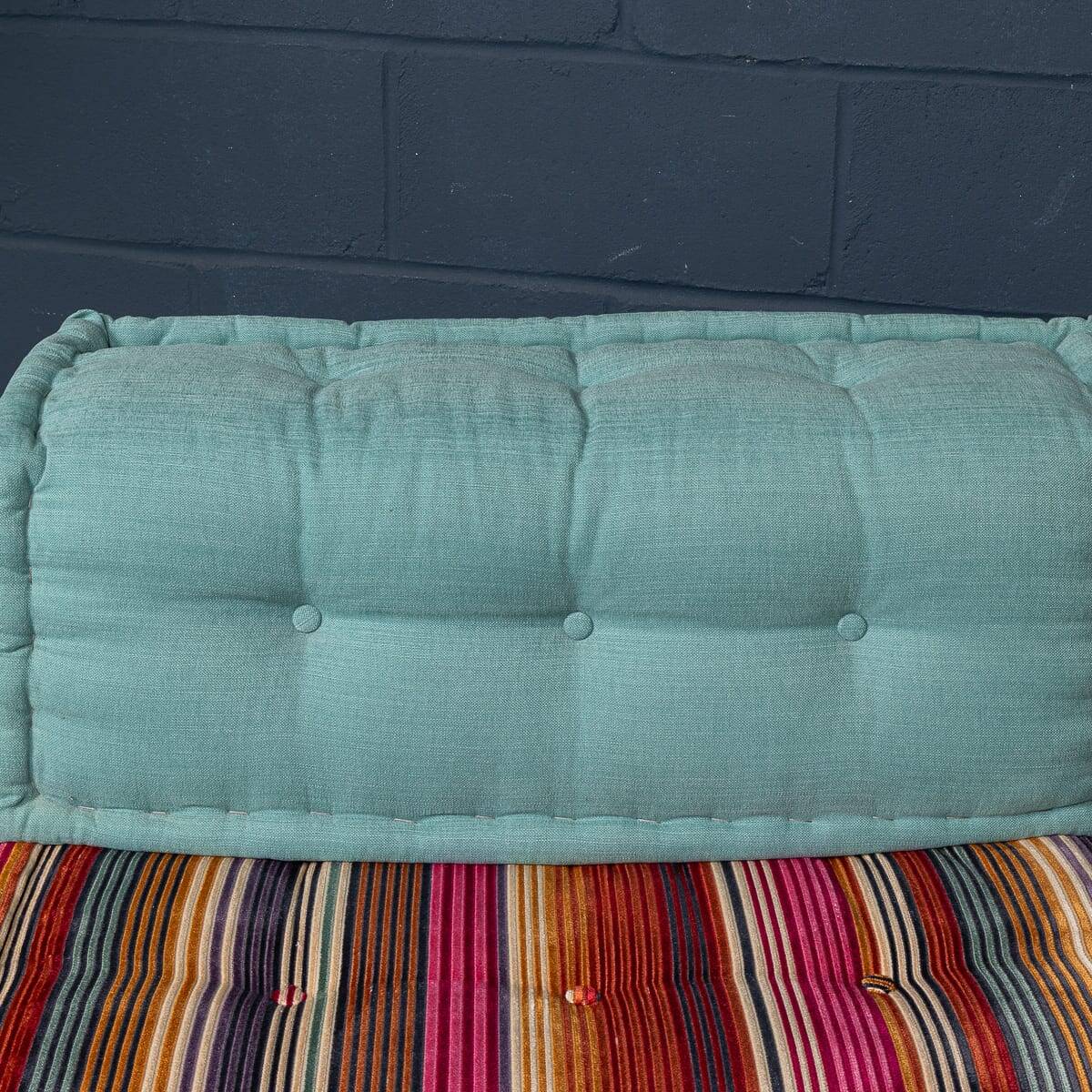 21stc "mah jong" sectional sofa by hans hopfer for roche bobois, france c.2