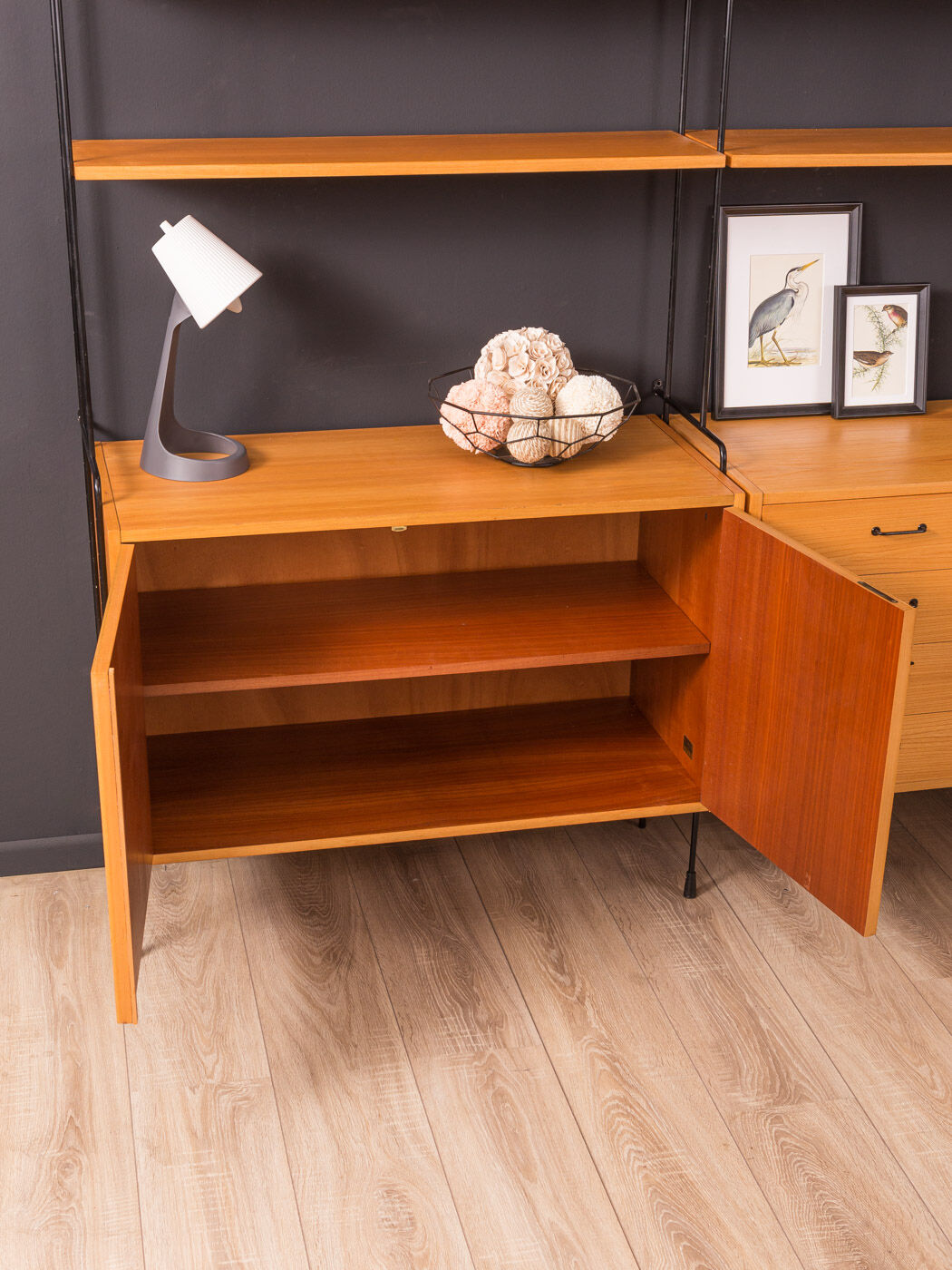 Wall unit Omnia by Hilker from the 1960s