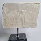 Eye of Michelangelo's "David", vintage cast after Brucciani, on base, 27 cm