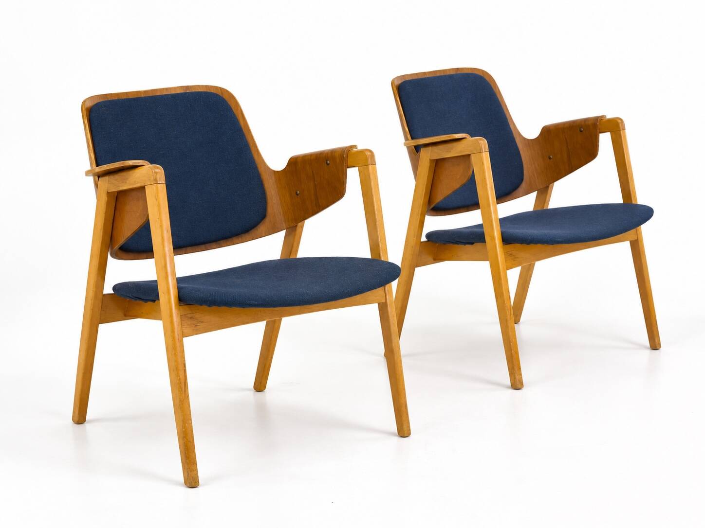 Set of 2 teak armchairs, Gärsnäs, Sweden, 1960