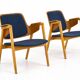 Set of 2 teak armchairs, Gärsnäs, Sweden, 1960