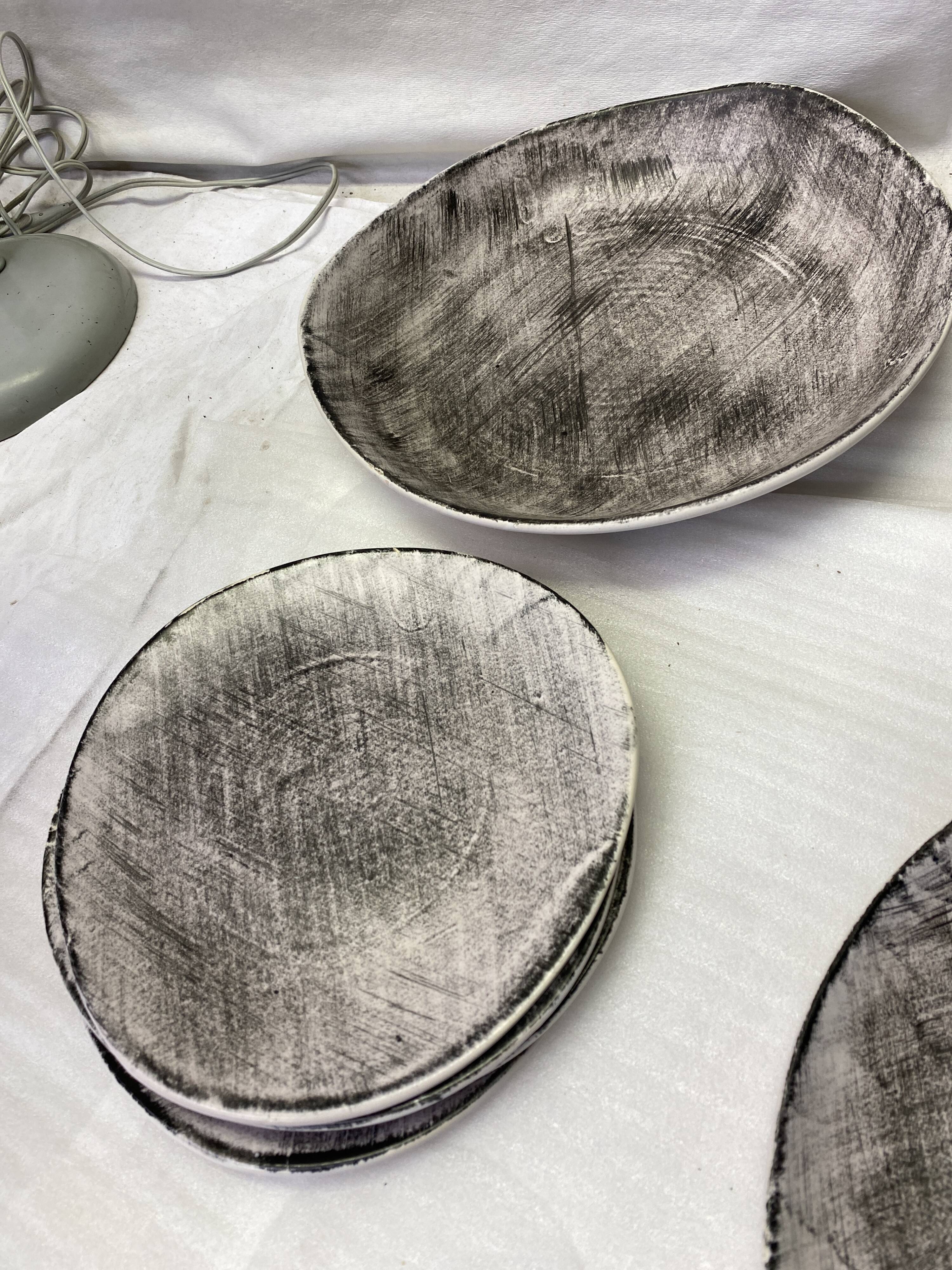 7-course set Niderviller Twilight model