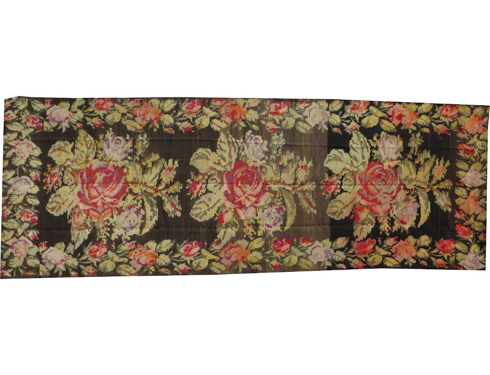 Old Moldovan carpet 148cm x 415cm