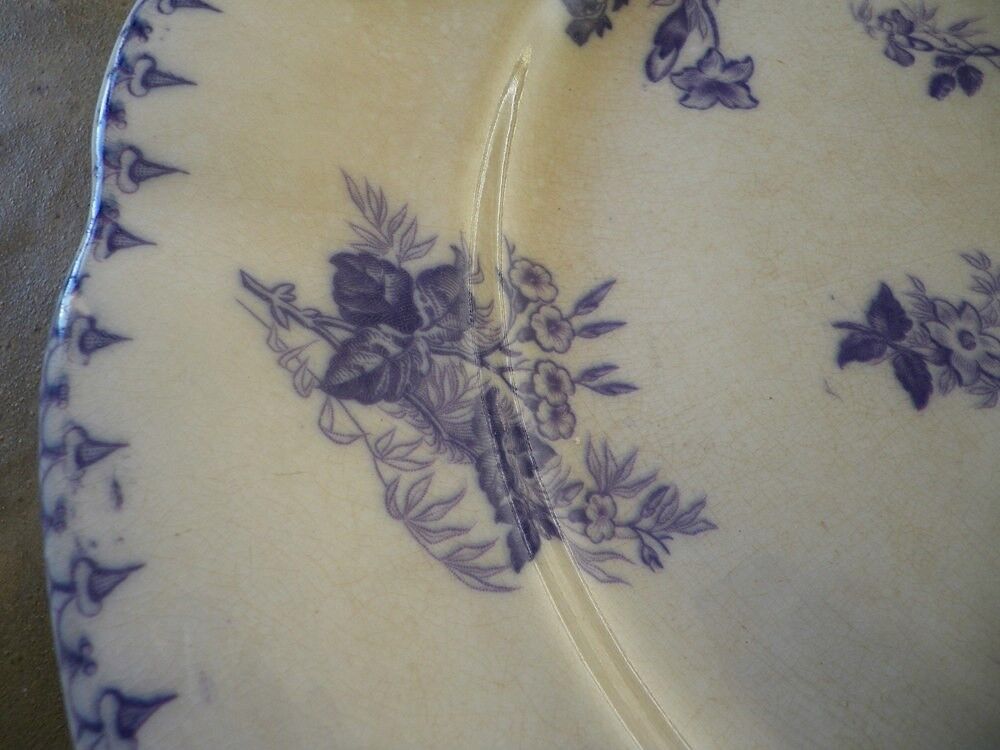 Sarreguemines earthenware dish