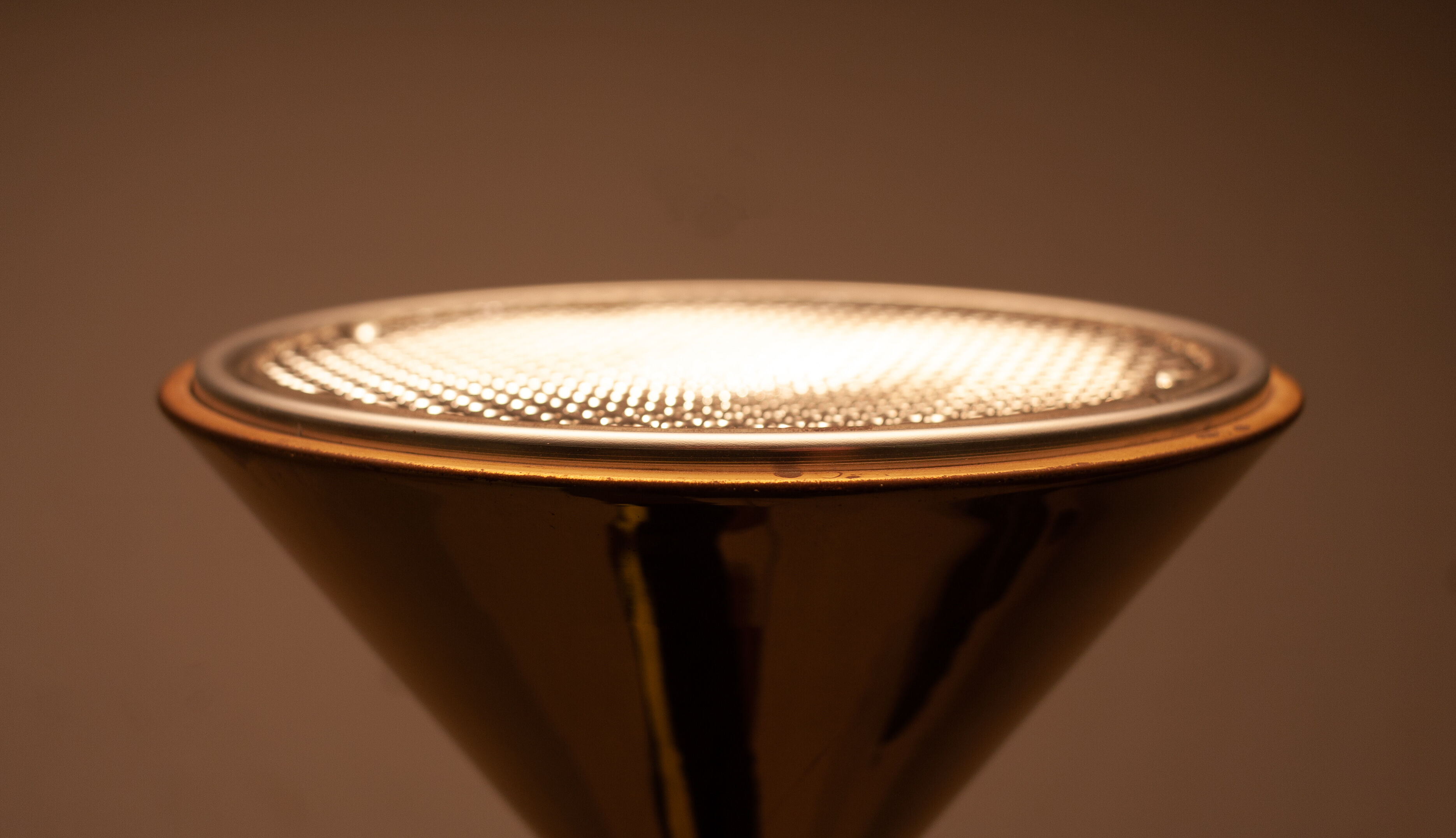 Vintage Brass Floor Lamp, 1974