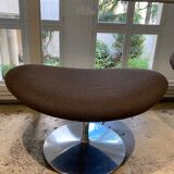 Globe armchair with ottoman by Pierre Paulin for Artifort