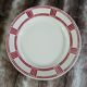 6 mismatched antique dinner plates