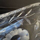 1629 Table planter - Modern mid-century - Hand-cut crystal