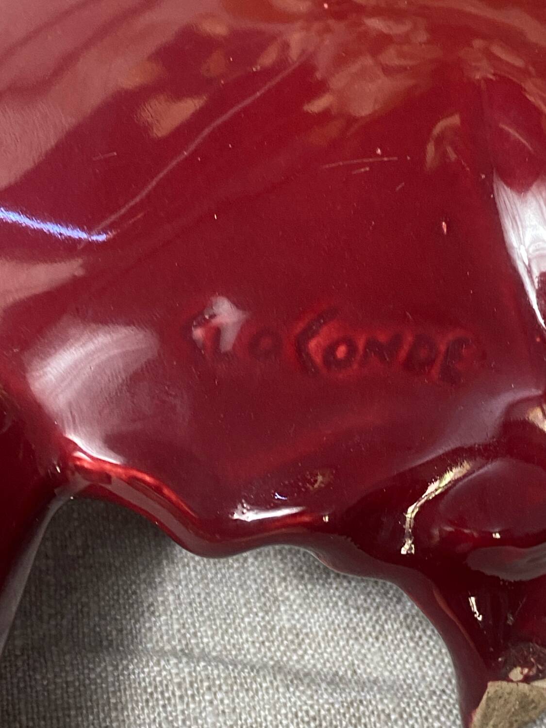 Earthenware fish, Art Deco by Géo Condé