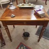 Desk Louis-Philippe in walnut nineteenth century