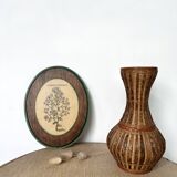 Herbarium botanical medallion plaque