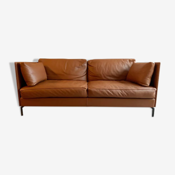 Leather sofa Duvivier lodge
