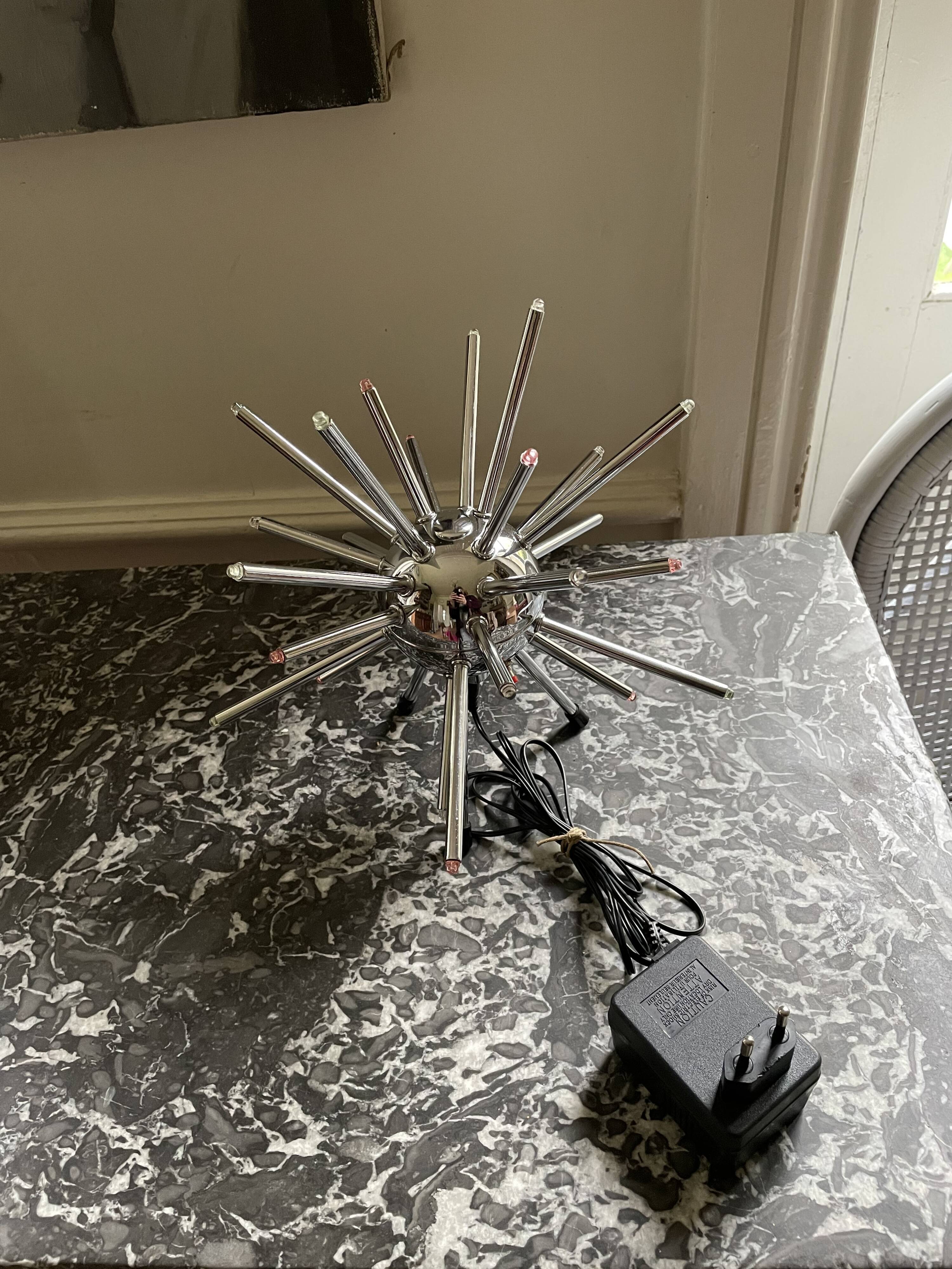 Table lamp "sputnik" space age