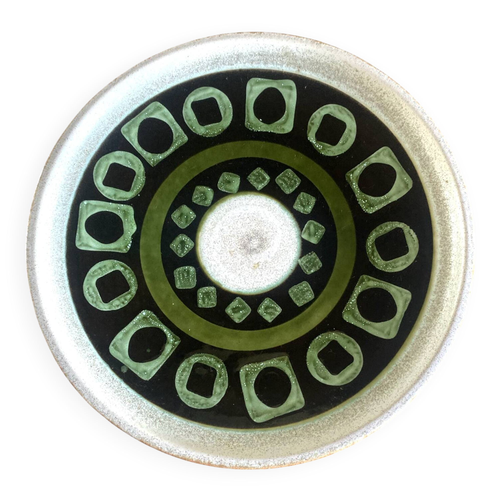 Plate West Germany in ceramic - Ø 30 cm