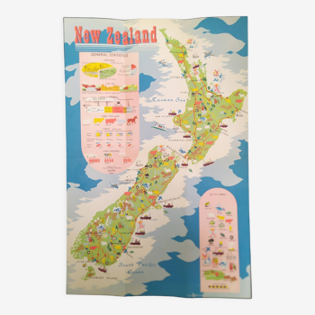 Map of New Zealand