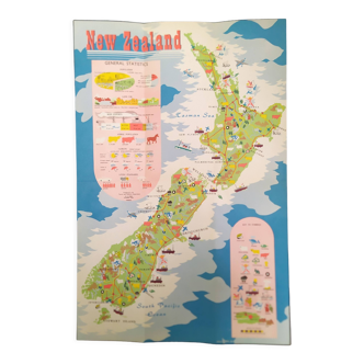 Map of New Zealand