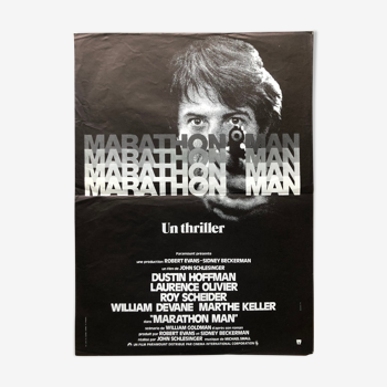 Affiche cinéma originale "Marathon Man" Dustin Hoffman