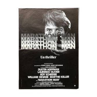 Affiche cinéma originale "Marathon Man" Dustin Hoffman
