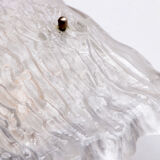 Wall lamp of frosted glass, 1960 Germany