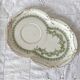 Selfish porcelain lunch plate