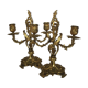 Paire de chandeliers en bronze