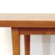 Scandinavian dining table in teak