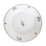 Round dish Saint Amand, 1940, French manufacture, vintage