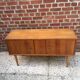 Plaid feet sideboard