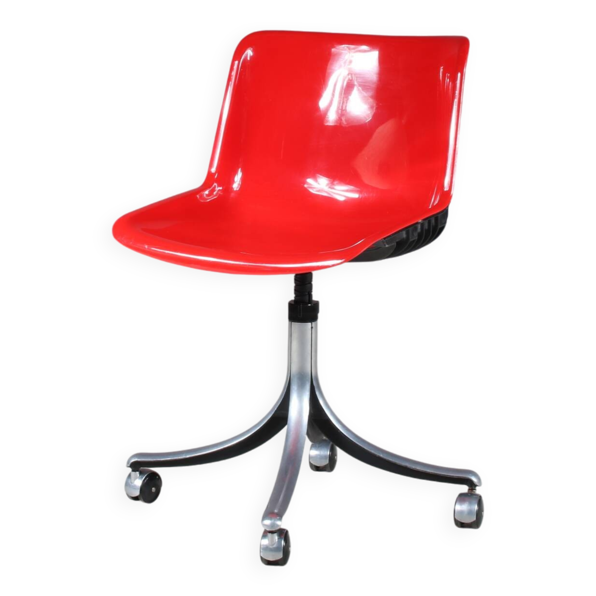 1980s “Modus” Desk chair by Osvaldo Borsani for Tecno, Italy