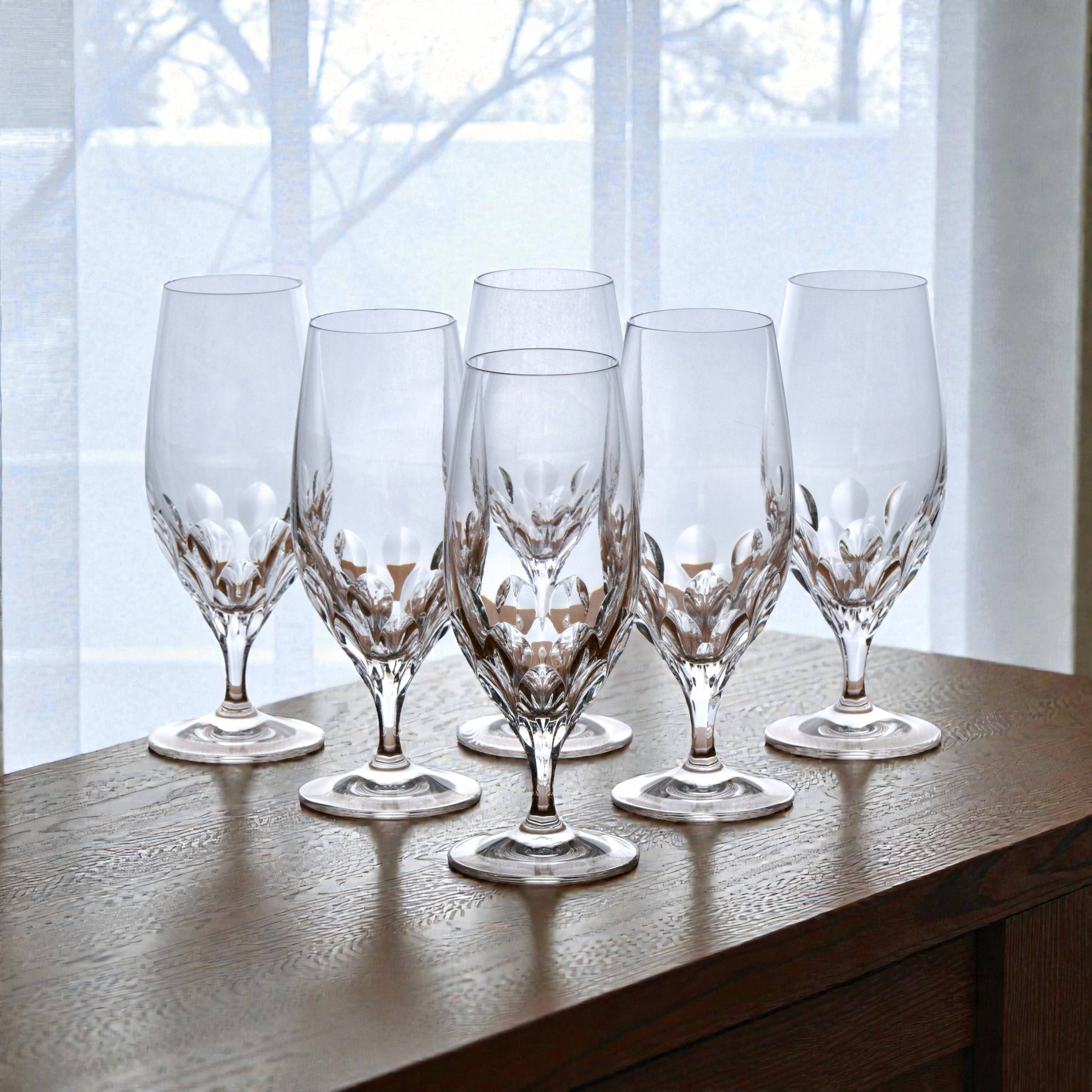 Antique Gorham Royal Crystal Flutes