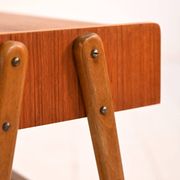 1950s Scandinavian teak bedside table