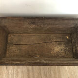 Coffre sur pied / maie en bois