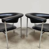 Dutch vintage design Meander Gamma lounge chairs Rudolf Wolf, Gaasbeek & Van Tiel