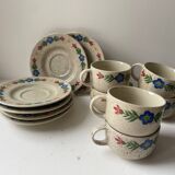 Service à café en porcelaine polonaise