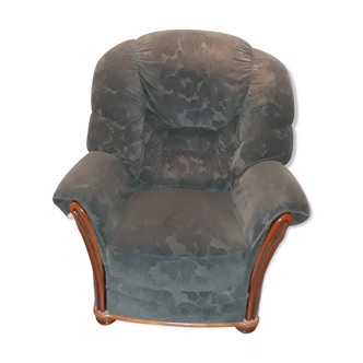 Fauteuil en velours