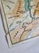 Pedagogical map MDI, 1968, reversible, physical map of Germany and economic map of Italy