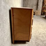 Commode vintage 4 tiroirs pieds compas