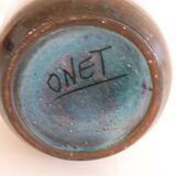 Glazed ceramic vase by Daniel Chaponet