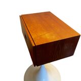 Vintage tulip foot bedside table