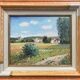 Tableau Yetvart KAPRIELIAN (1959) "Flowered Fields Grisy-les-Plâtres" Val-d'