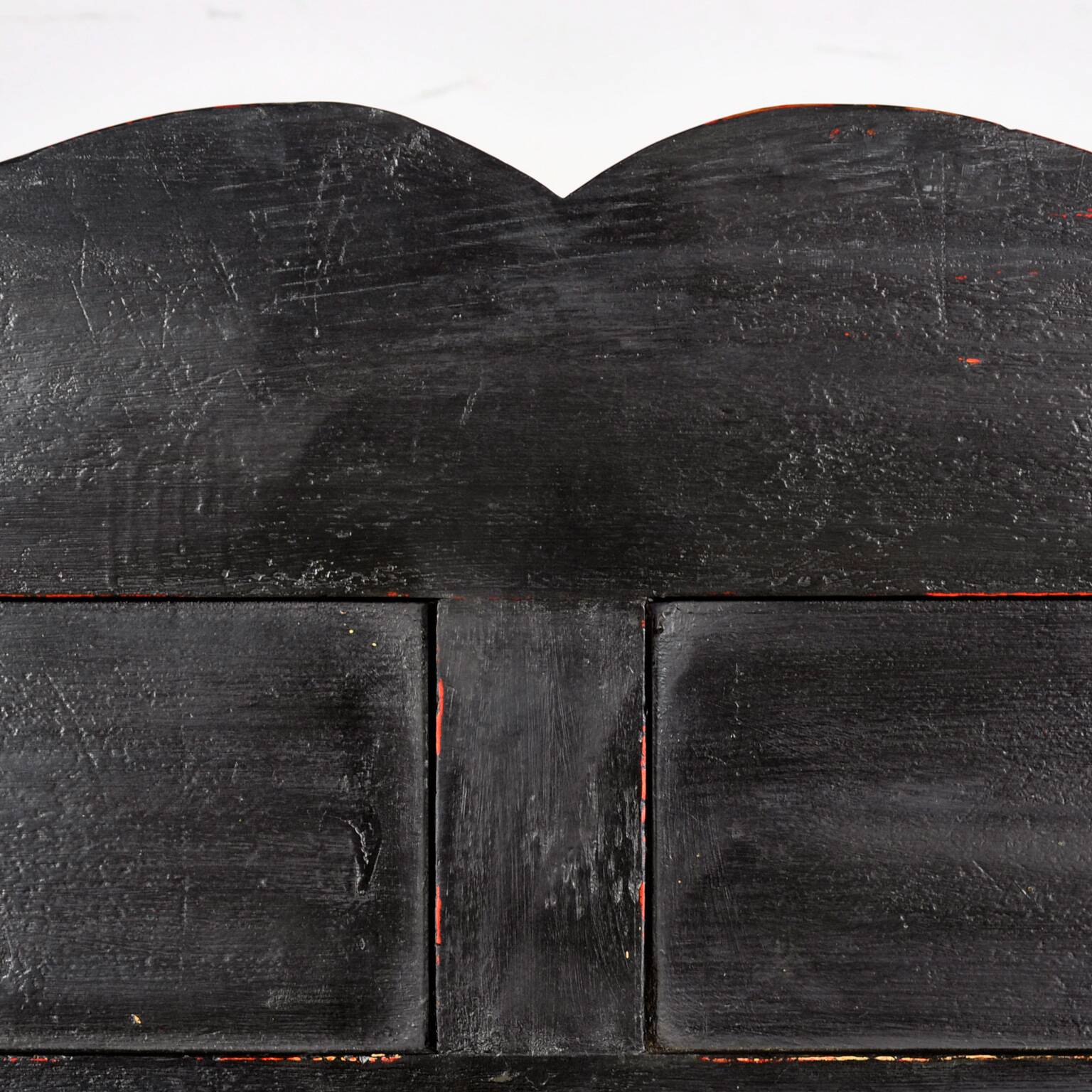 Antique pine bench, 1900s