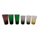 Verres en verre fumé