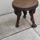 Tabouret pieds de vigne vintage