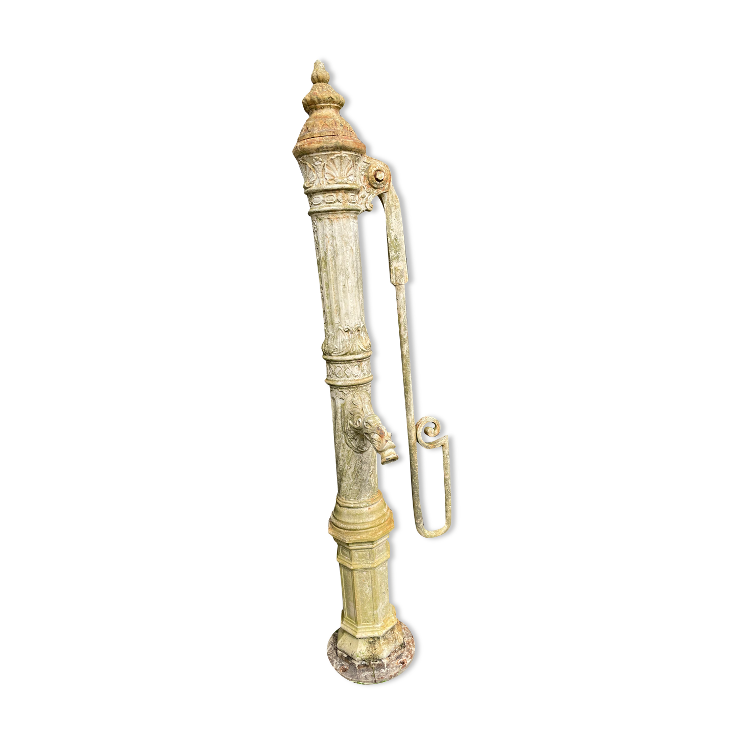Old cast iron pump