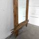 Pair of large vintage bamboo mirrors, 1970s