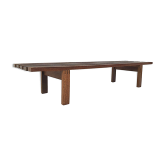 BZ81 slat bench by Martin Visser for 't Spectrum, The Netherlands 1965