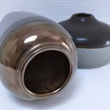 Two Broste Copenhagen designer ceramic vases
