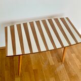 Czech Multicolored formica coffee table from Drevopodnik Brno, 1960