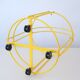 Post-modern rolling trolley by Rodney Kinsman Bieffeplast circa 1980
