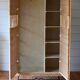 Rattan and wicker cabinet